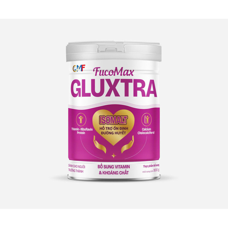 Sữa bột dinh dưỡng Fucomax Gluxtra 900g